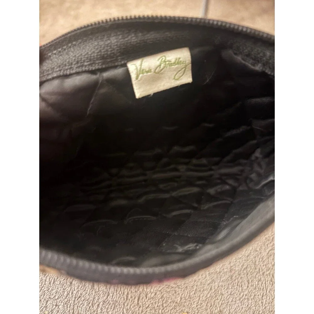 Vera Bradley Pirouette Large Quilted Cosmetic Makeup Bag Pouch